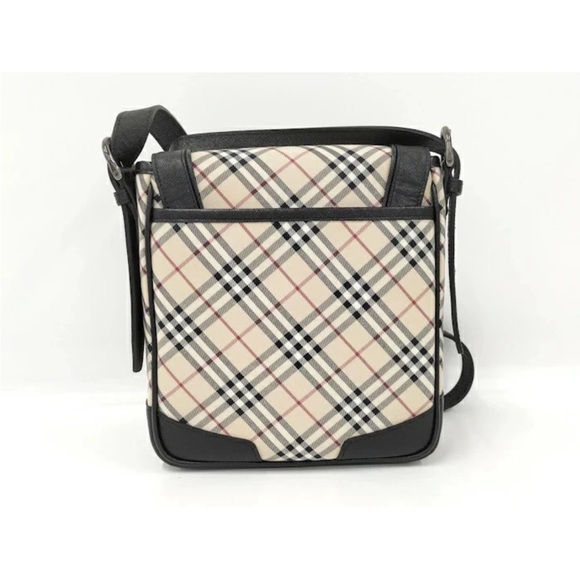 Burberry Black and Cream Plaid Shoulder Bag - Picture 2 of 10